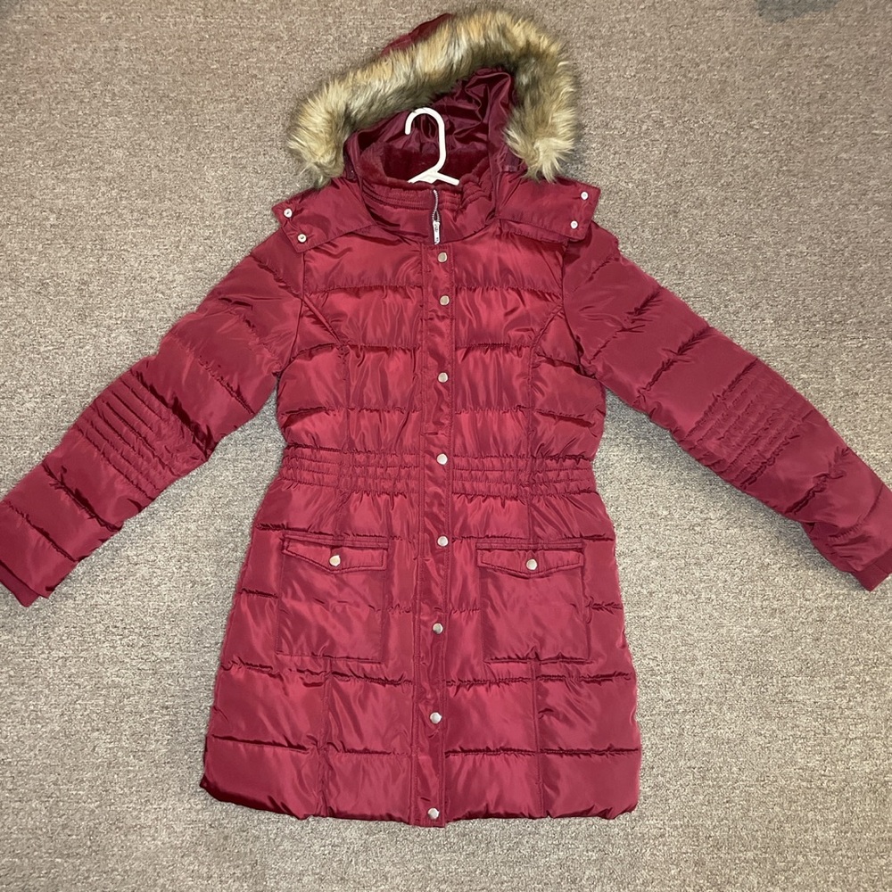 Rue 21 Burgundy Winter Coat